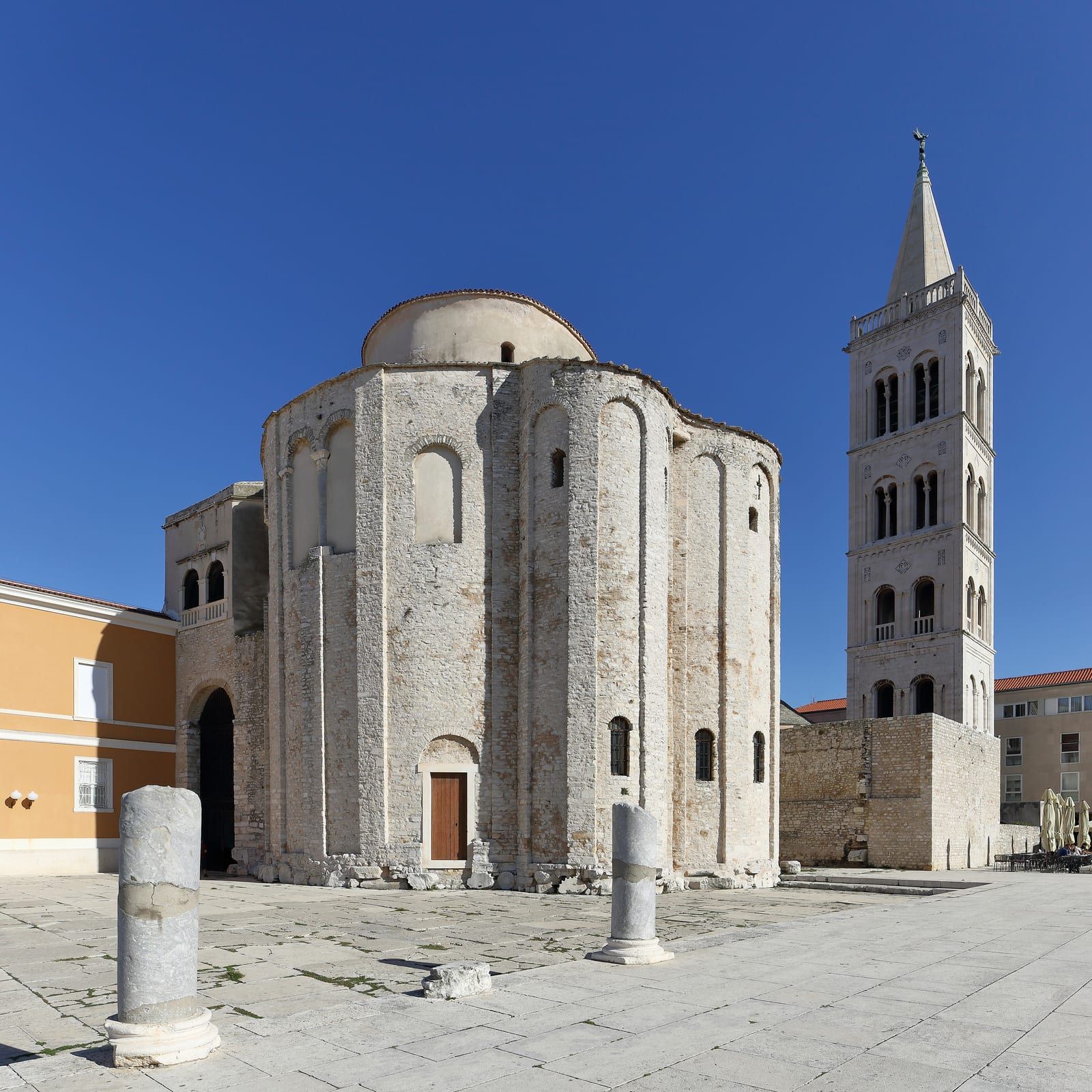 The Church of St. Donatus on the Roman forum in Zadar